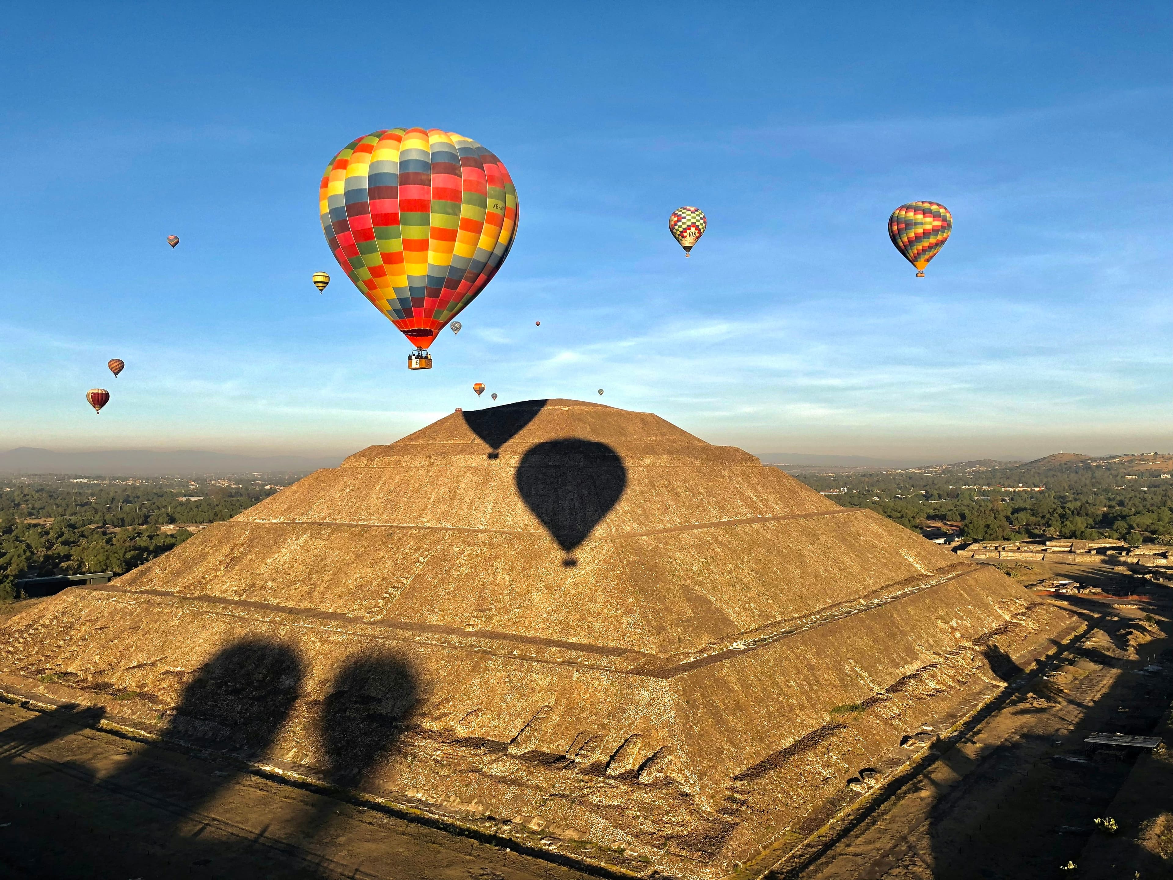 Vuelo en Globo por Teotihuacán Sin Estrés (Todo Incluido)